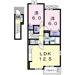 ベッラ　カーサの物件間取画像